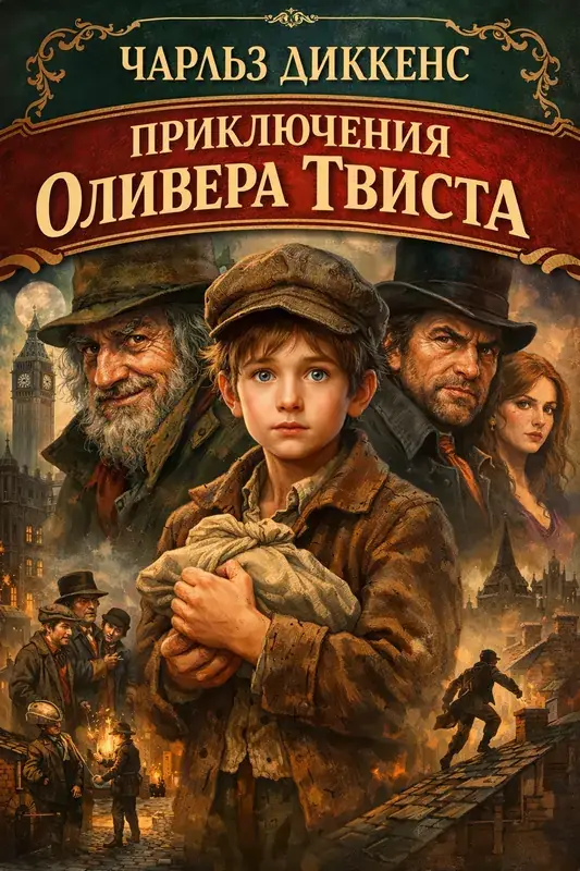 «Приключения Оливера Твиста» Чарльз Диккенс