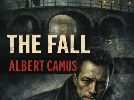 The Fall by Albert Camus, book cover.