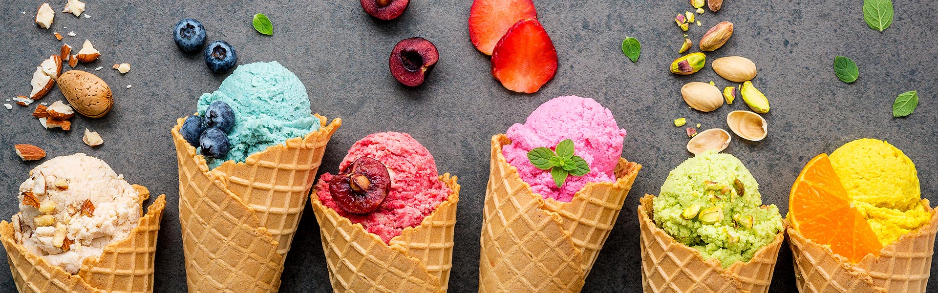 Arranged Food and Objects