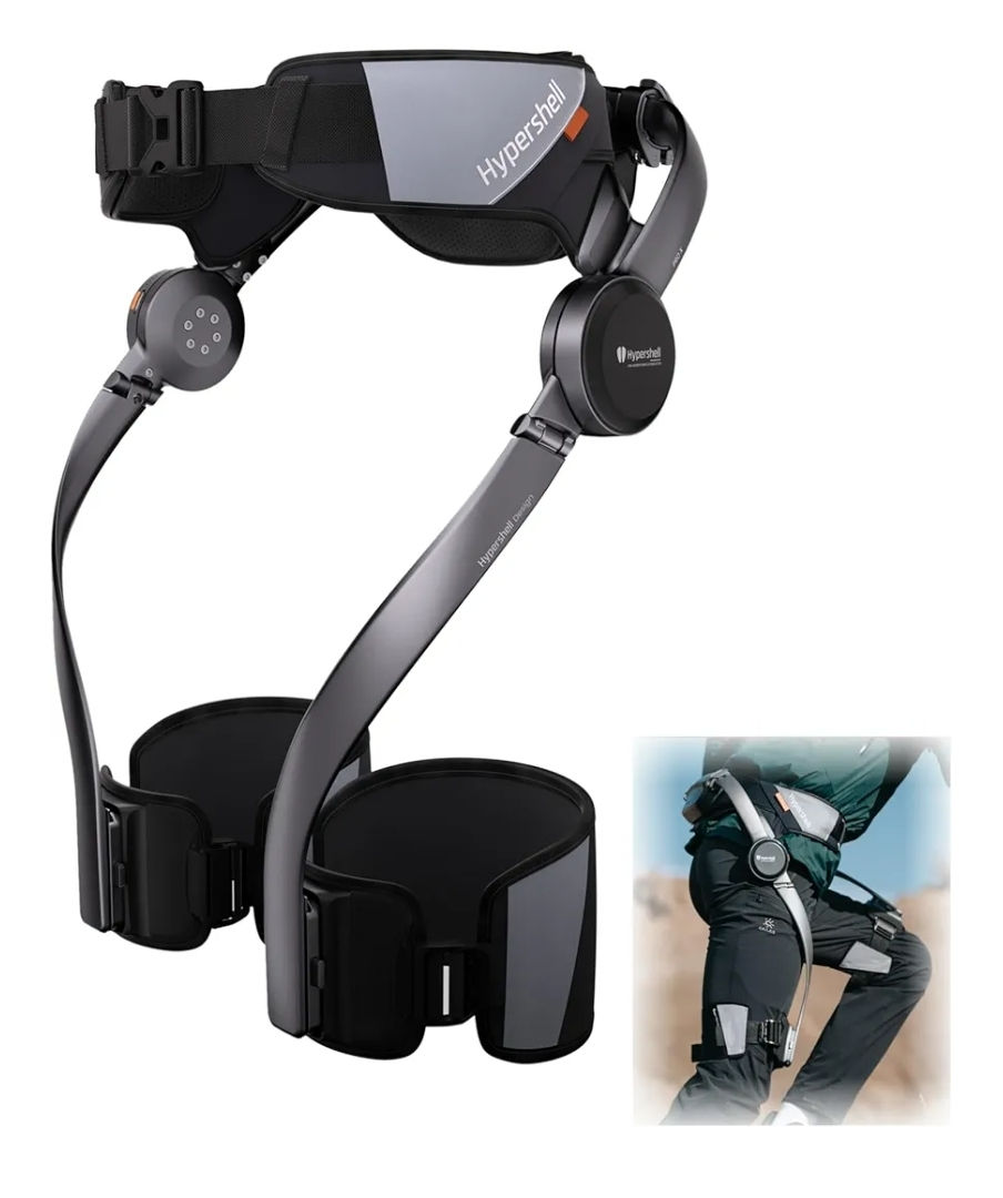 Miniature : Exosquelette portable Hypershell Pro X alimenté par l'IA (2 batteries anti-froid