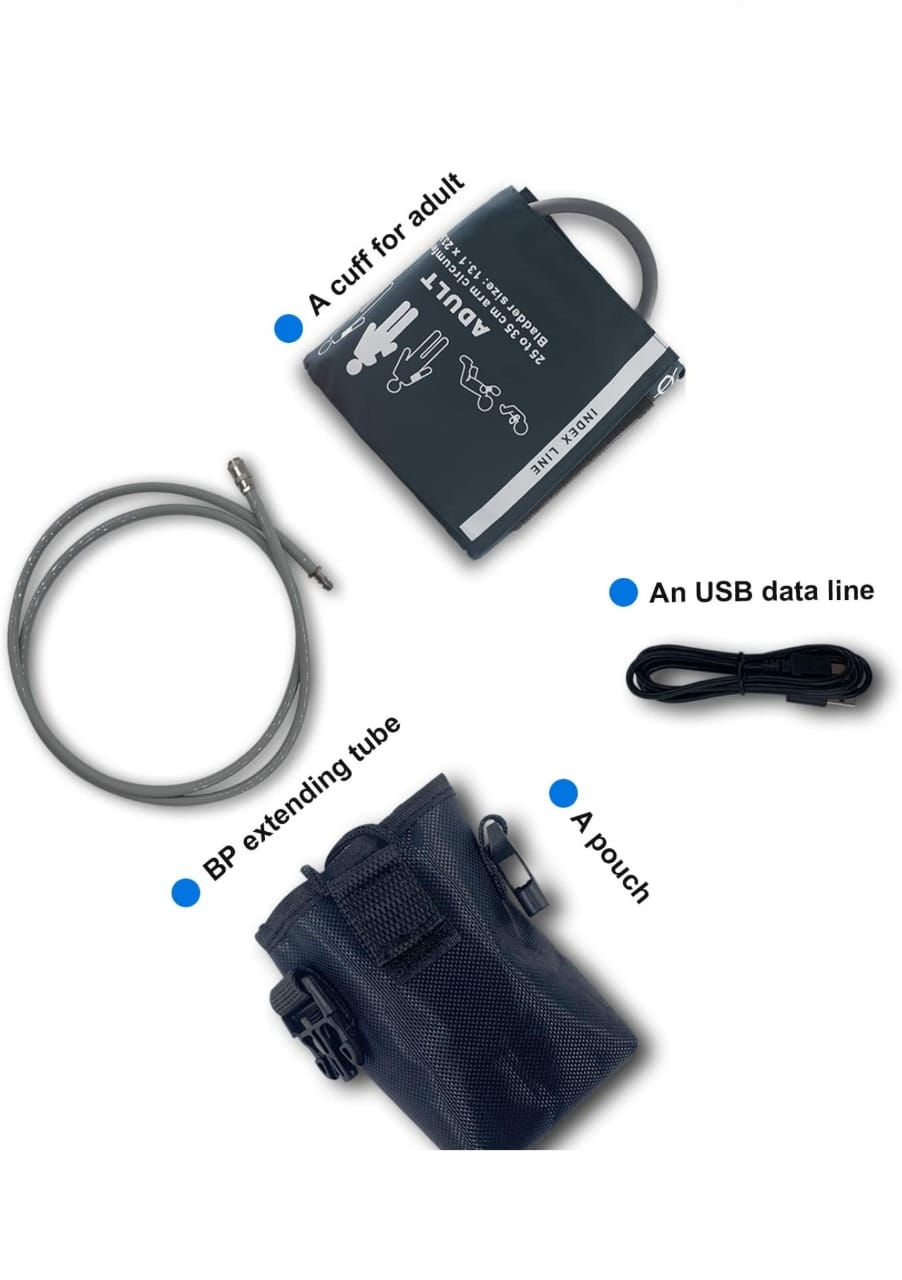 Miniature : Tensiomètre CONTEC (MAPA) de 24 h pour surveillance continue à 3 brassards