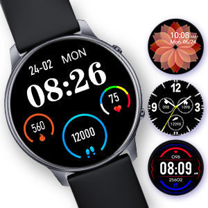 Thumbnail: Smart Watch Stiive 4G with touchscreen, heart and sleep sensor, android-iOS