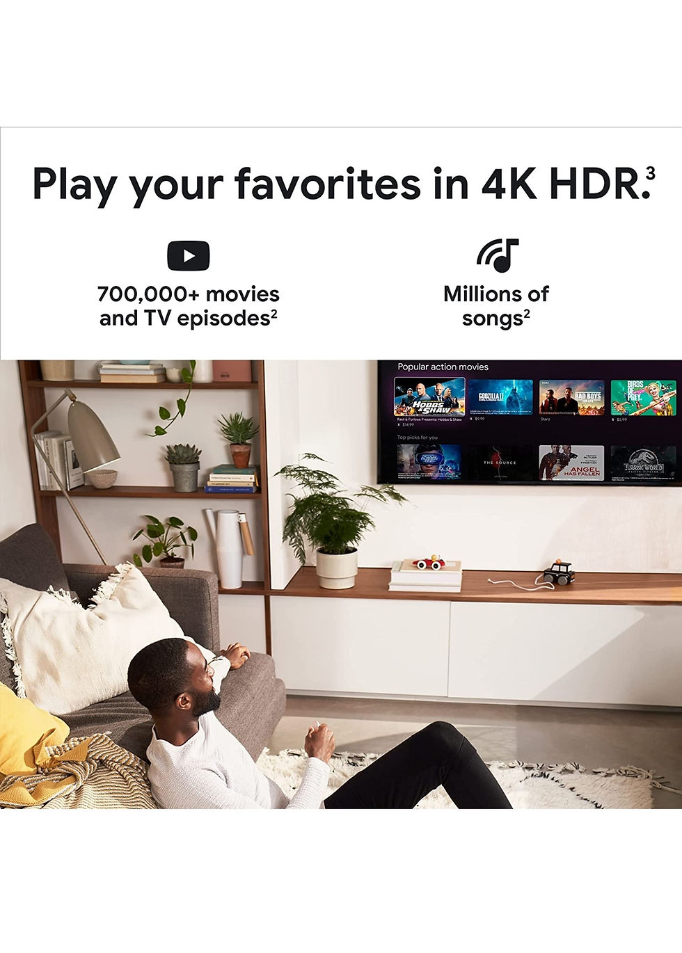 Miniature : Chromecast avec Google TV (4K) - Streaming Stick Entertainment avec recherche 