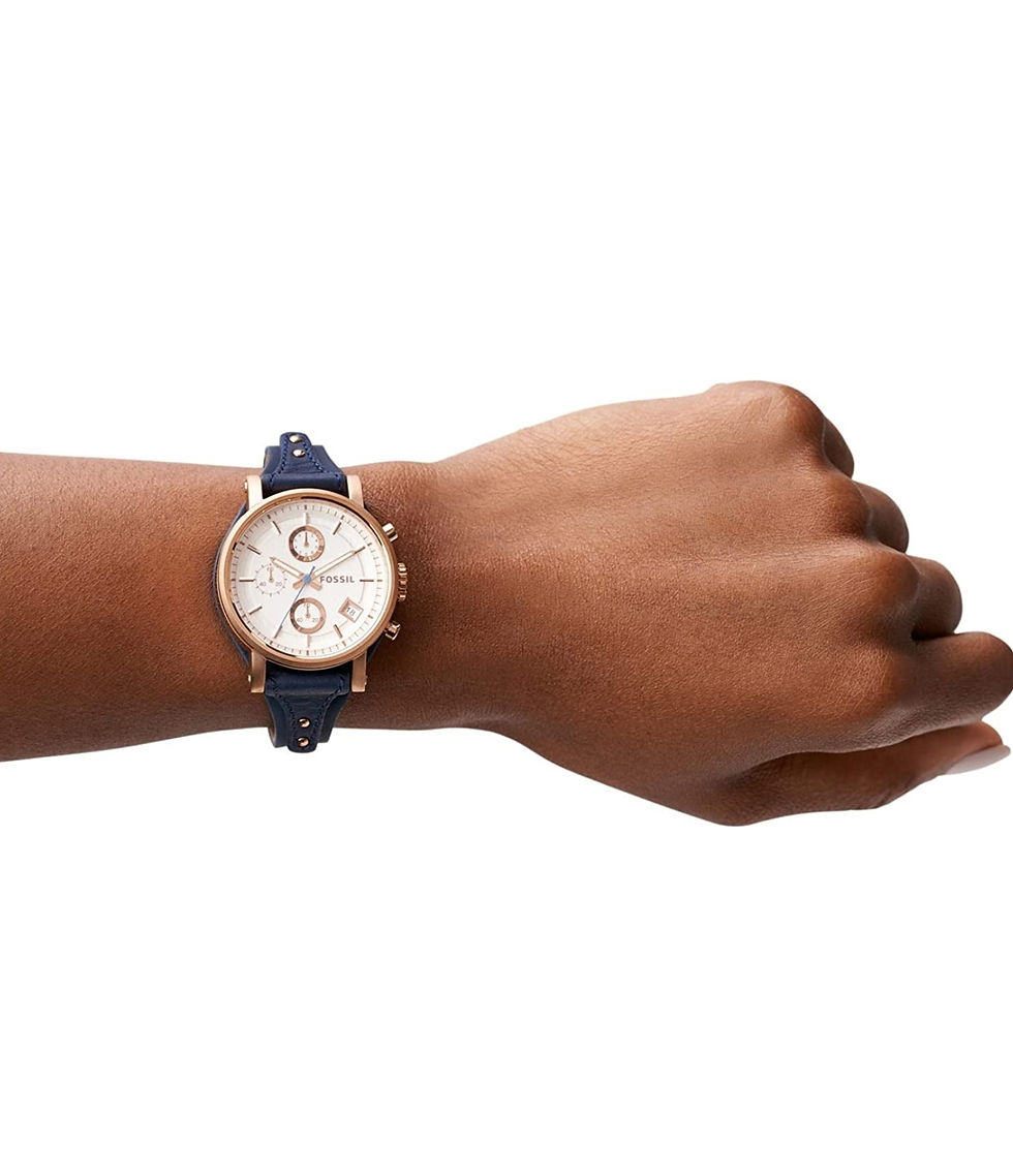 Miniature : Fossil Original Boyfriend Montre chronographe à quartz pour femmes