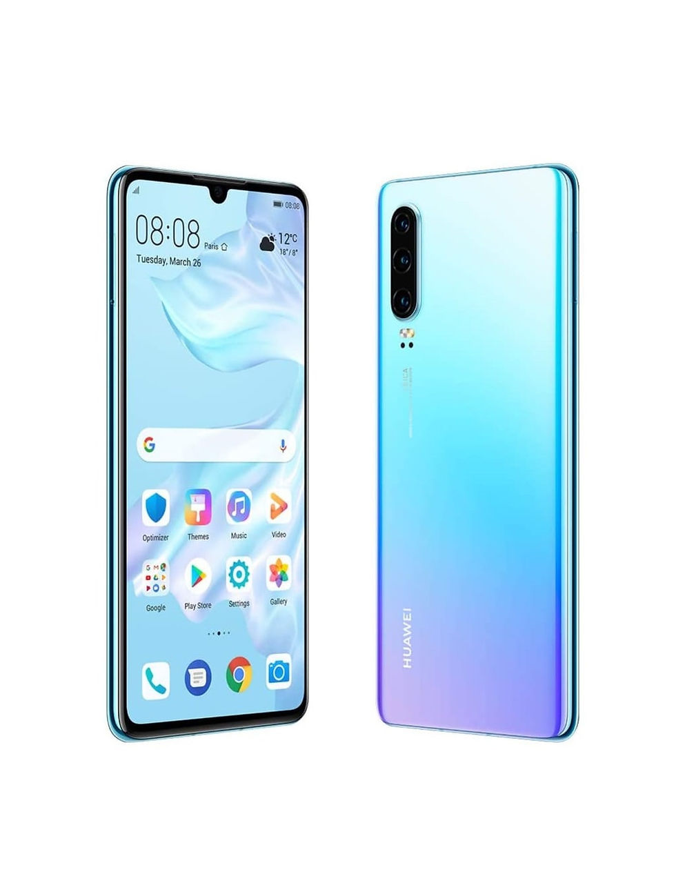 Miniature : Huawei P30 128 Go + 6 Go de RAM (ELE-L29)  GSM 4G 6,1" version USA débloqué