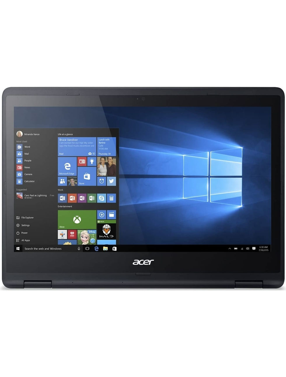 Thumbnail: Aspire 14inch flexible 360 ° -Touch screen, core i3, 4 GB RAM 500 GB HDD