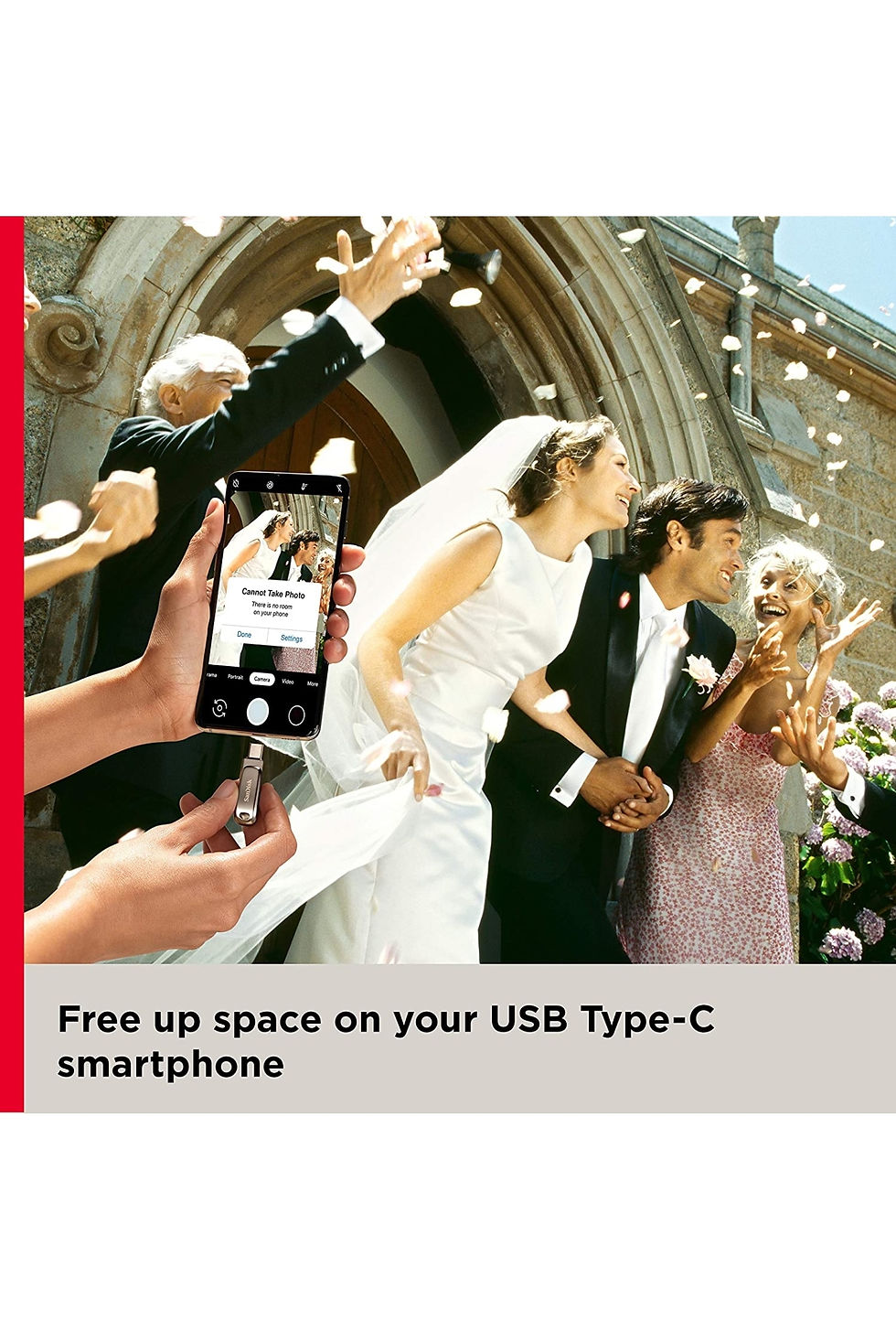 Miniature : Clé SanDisk 128 Go Ultra Dual Drive Luxe USB 2-en-1 Type-C et Type-A