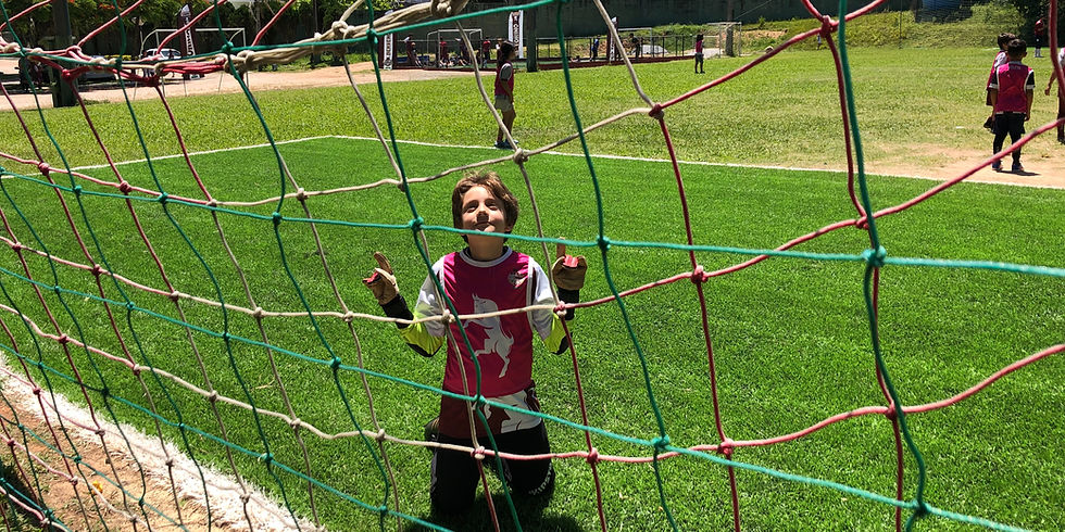 5 year old goalkeeper Lorenzo