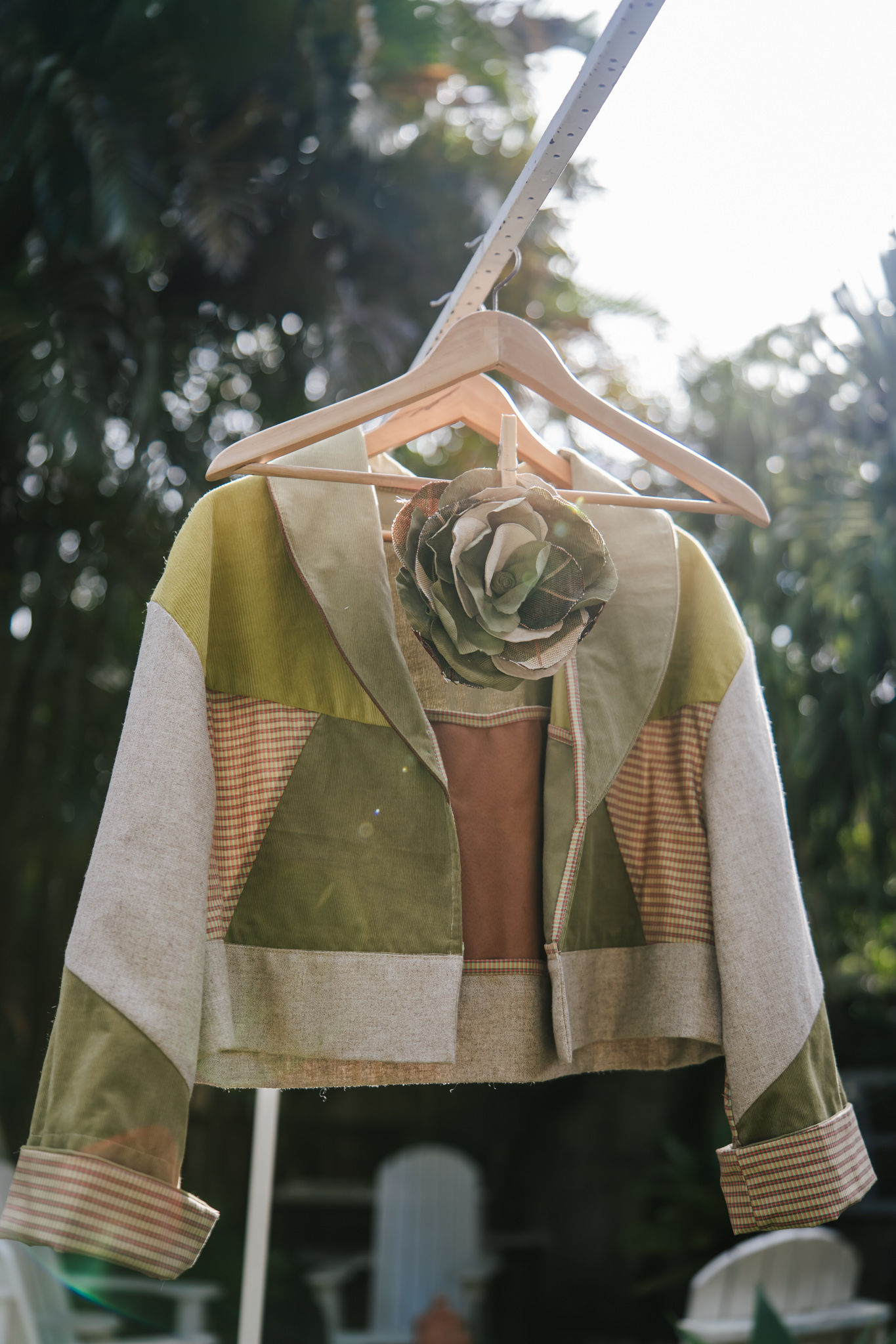 Casaqueto Patchwork Oliva