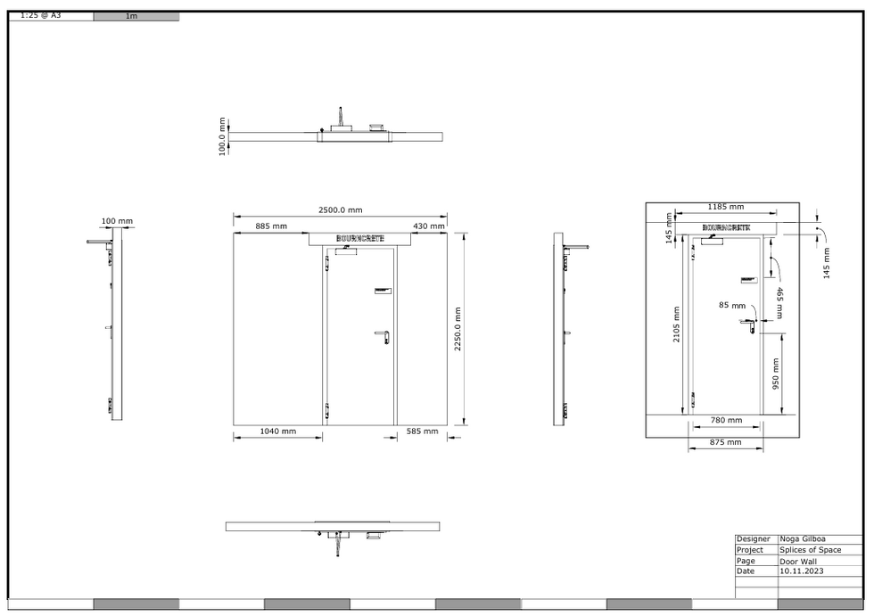 Layout - Corner Model
