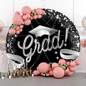 Graduation photo backdrop