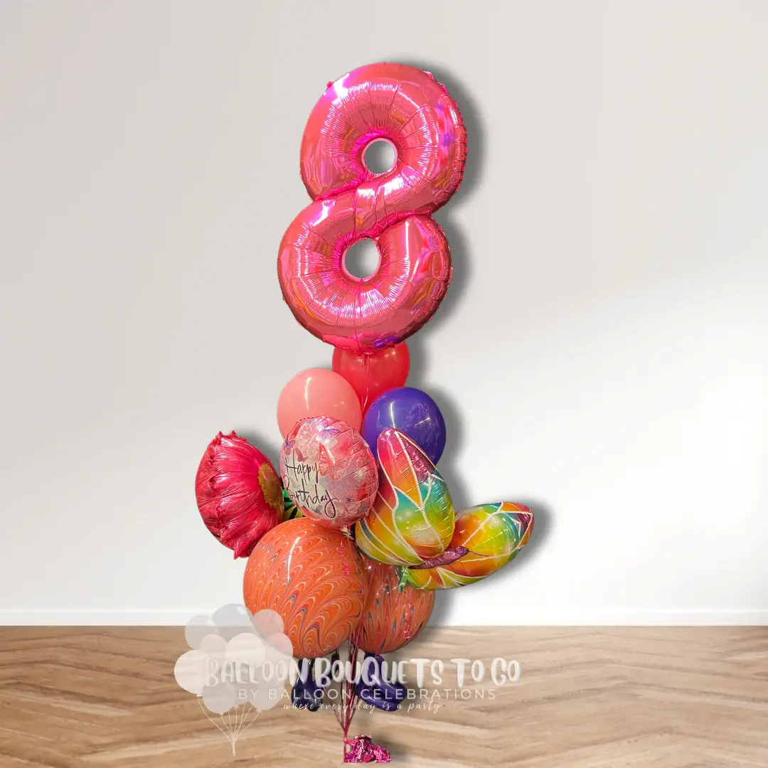 "Springtime Fun" Birthday Balloon Bouquet