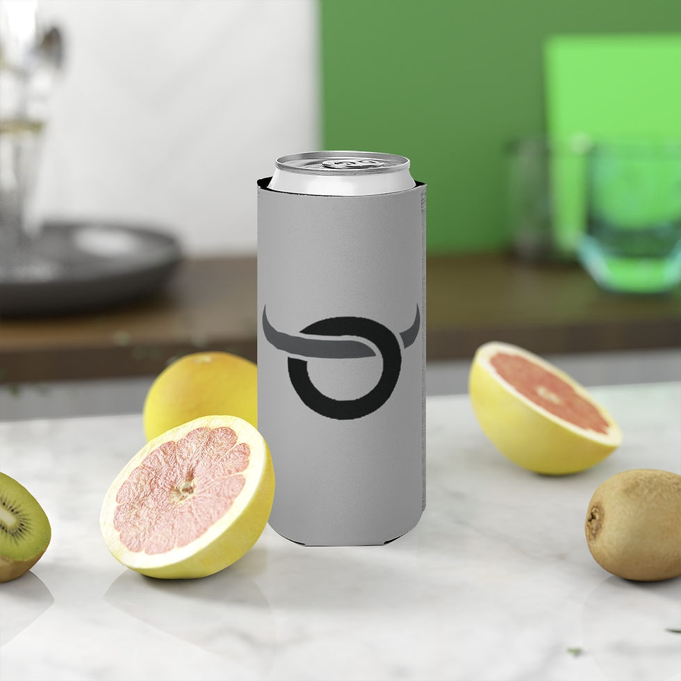 Thumbnail: Slim Can Cooler - Gray