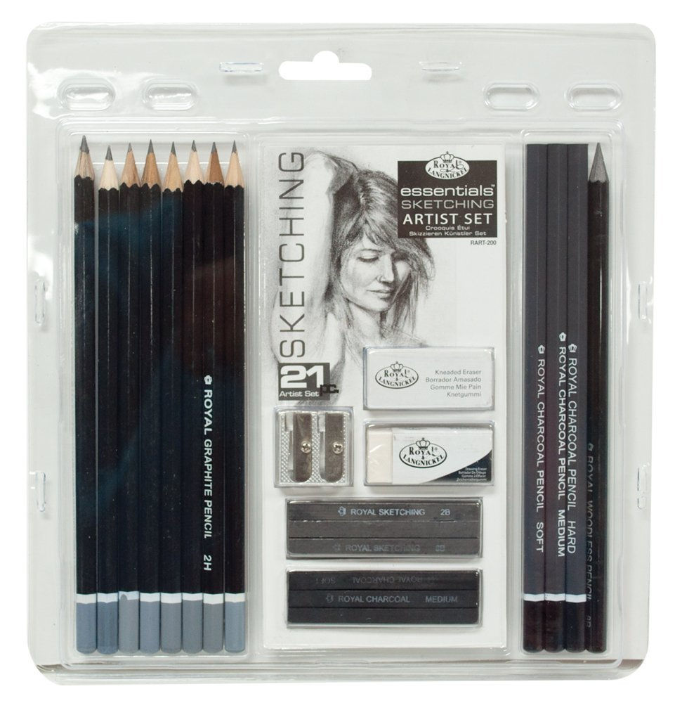 Thumbnail: Doodle Sketchbook Set + Beginner sketching set
