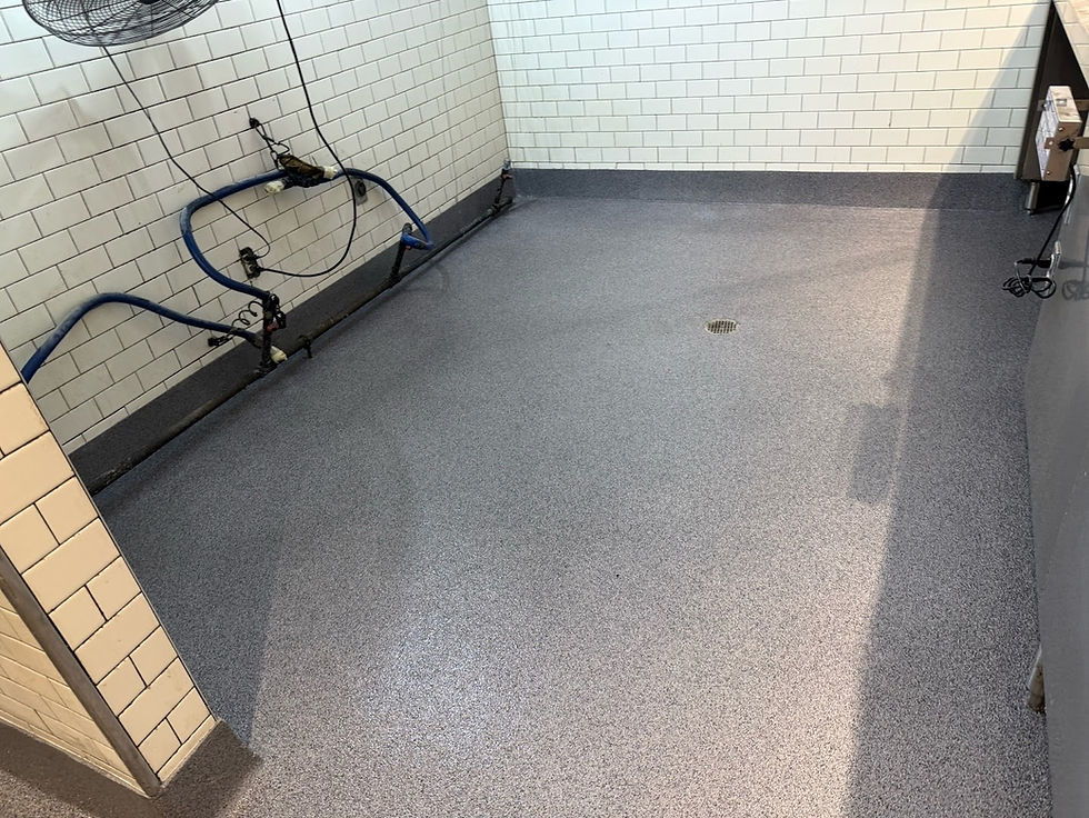 Fast-Casual Mediterranean Flooring Renovation