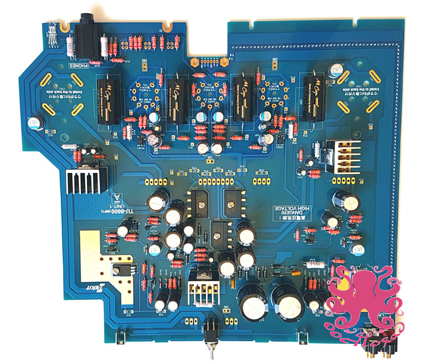 Assembled PCB