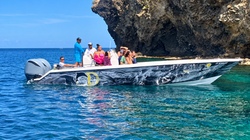 Excursion en bateau près des falaises