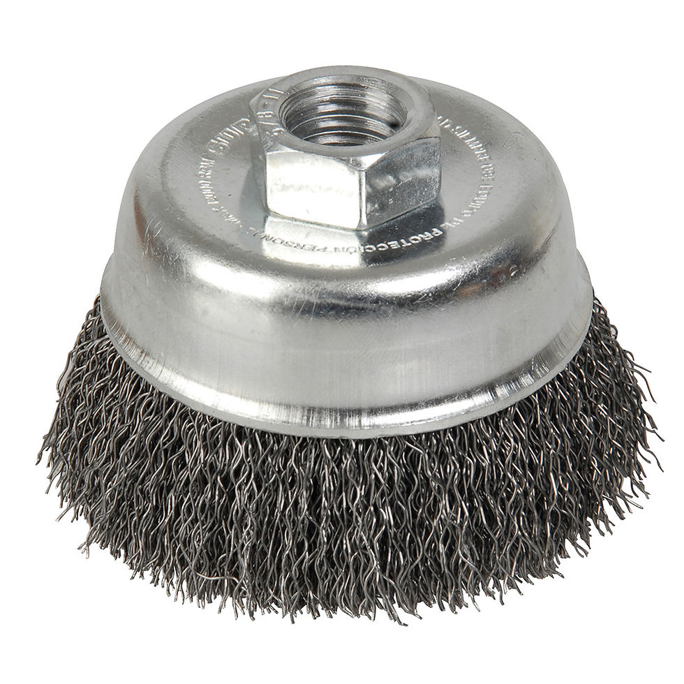 CARDAS DE COPA ONDULADA 4” x M14x2