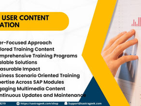 Maximizing SAP End User Proficiency: The Art of End User Content Creation