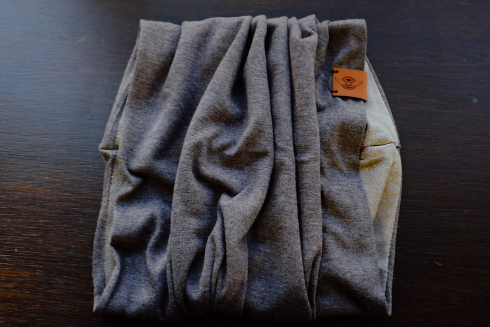 Thumbnail: AES Gaiter Lined in Pure Silver EMF Shielding Fabric
