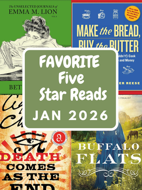 FIVE Favorite FIVE Star Reads from January!
