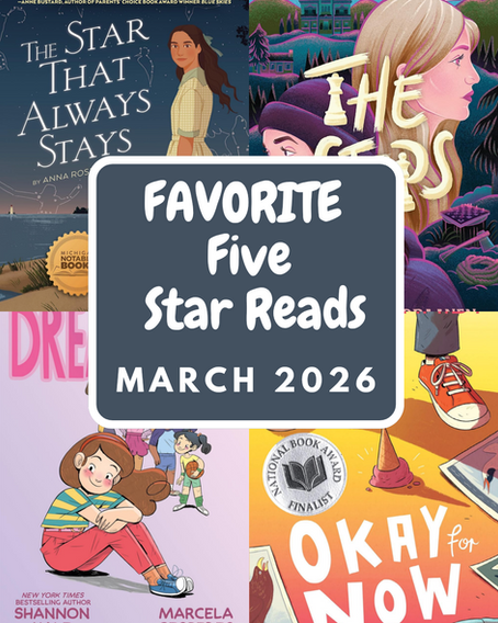 My FIVE Favorite FIVE Star Reads from March 2026