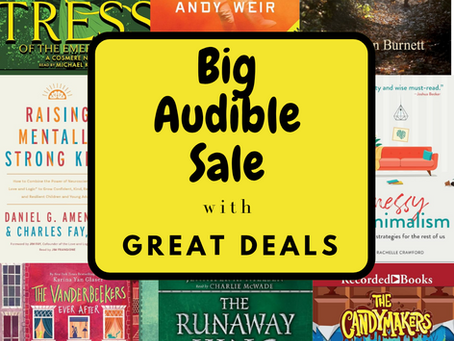 Huge Audible Sale and What I'm Buying!