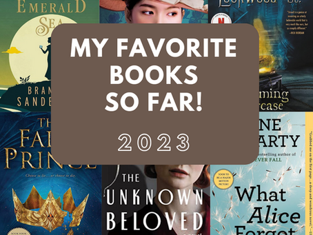 My Favorite Books So Far - 2023
