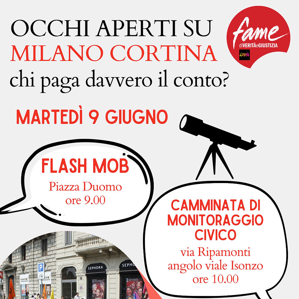 Occhi aperti su Milano Cortina