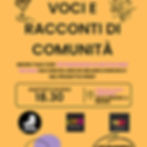 Voci e racconti di comunità