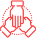 Hands icon Leadership development, culture transformation, executive coaching