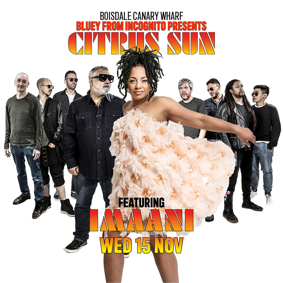 Citrus Sun live at Boisdale Canary Wharf