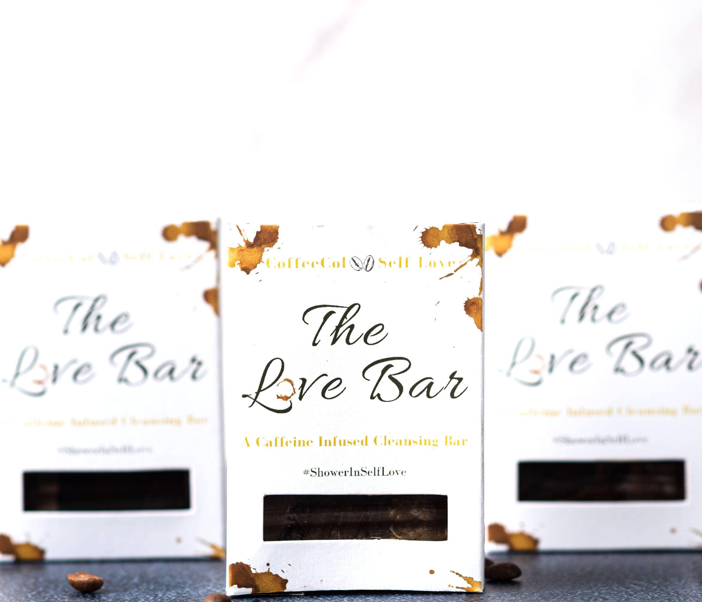 Natural Coffee Soap 3pk - "The love Bar"