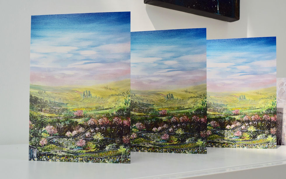 Miniatura: "The Allotment" A5 Greeting Card