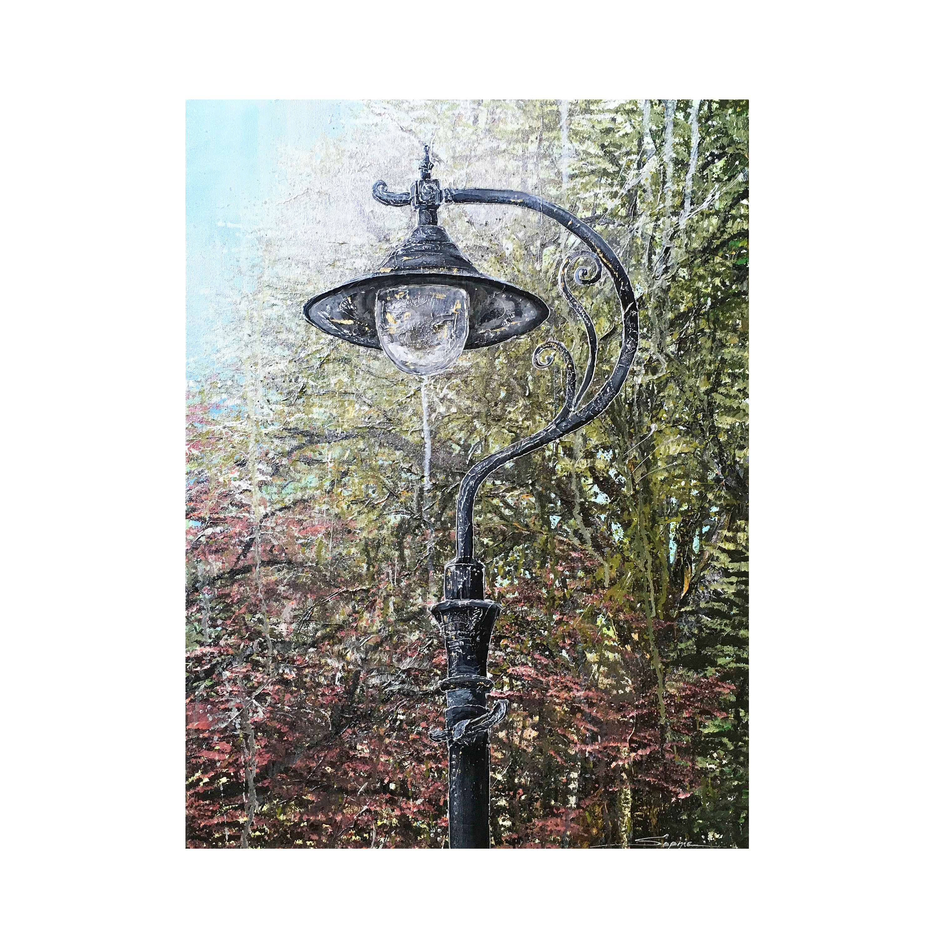 By His Light
