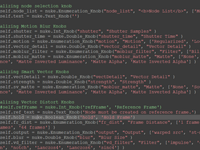 NukeX Node Creator in Python