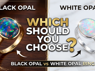 Black Opal Ring vs White Opal Ring: Which One Should You Choose?