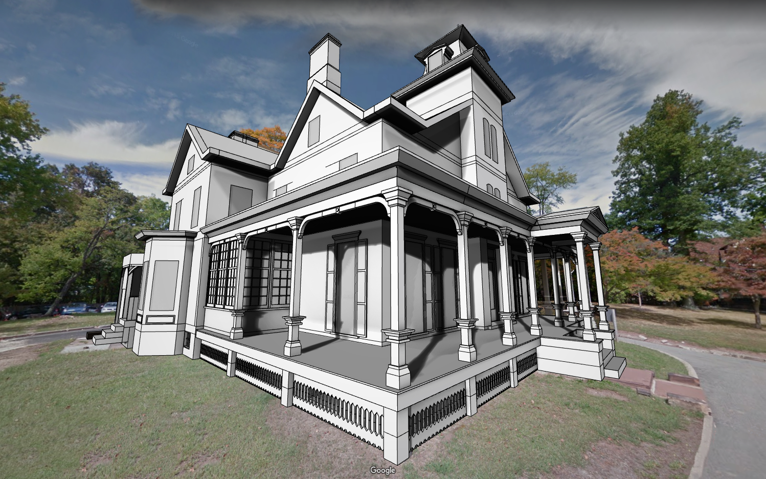 Existing Bond House Rendering