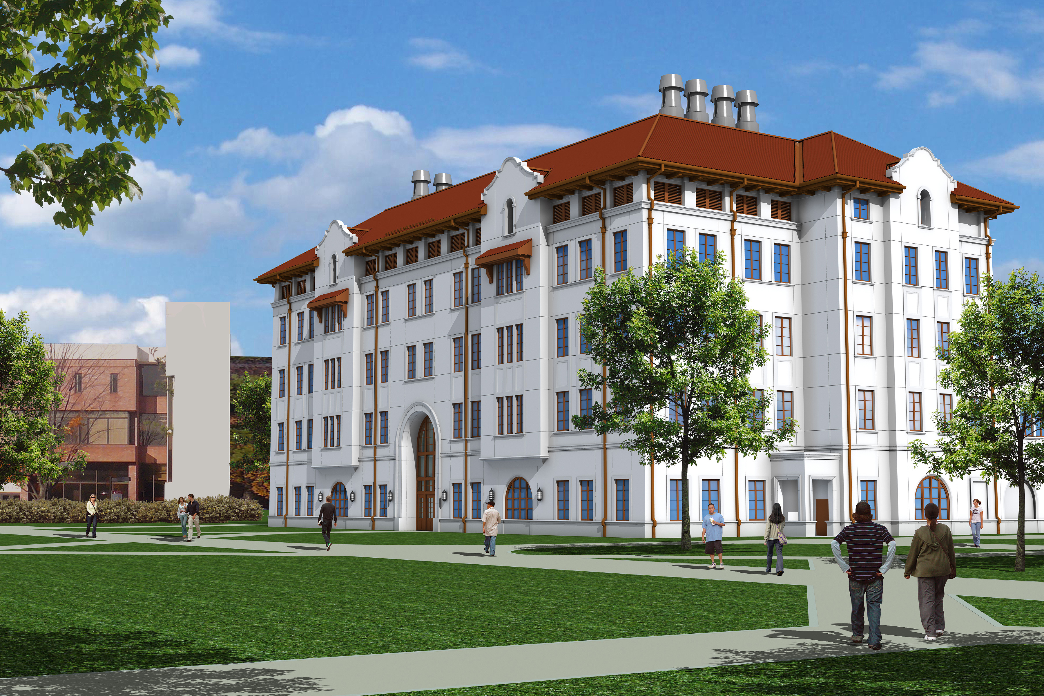 CELS Exterior Rendering