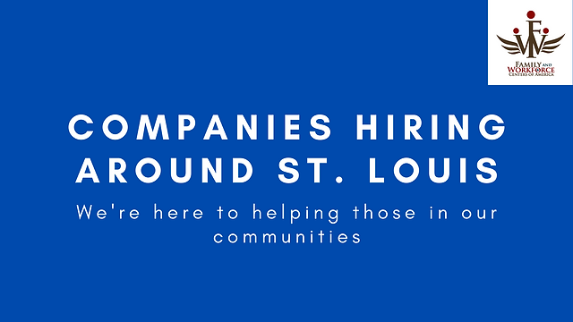 Available Jobs in Saint Louis
