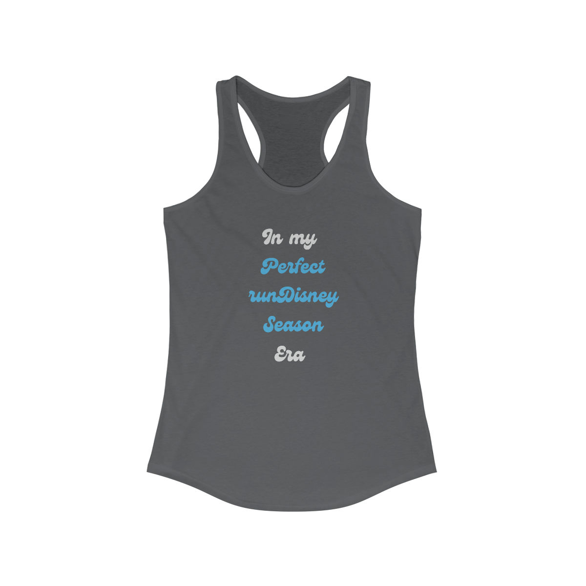 In my perfect rD era - Women's Ideal Racerback Tank