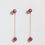 Thumbnail: Ruby Convertible Earrings Two Motifs