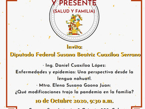 "Una mirada al pasado y al presente" (salud y familia).