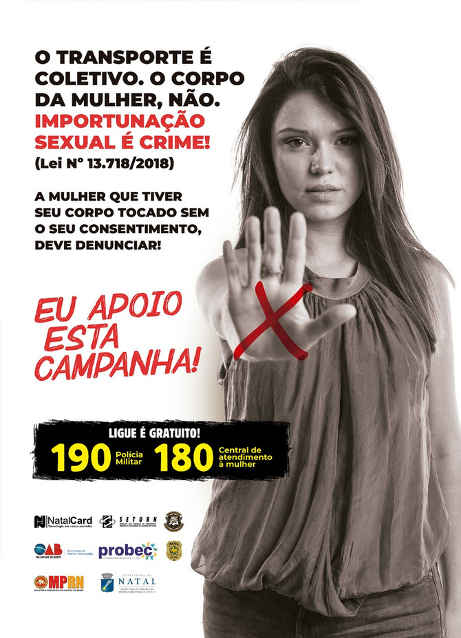 Seturn articula campanha para combater importunação sexual no transporte e violência doméstica