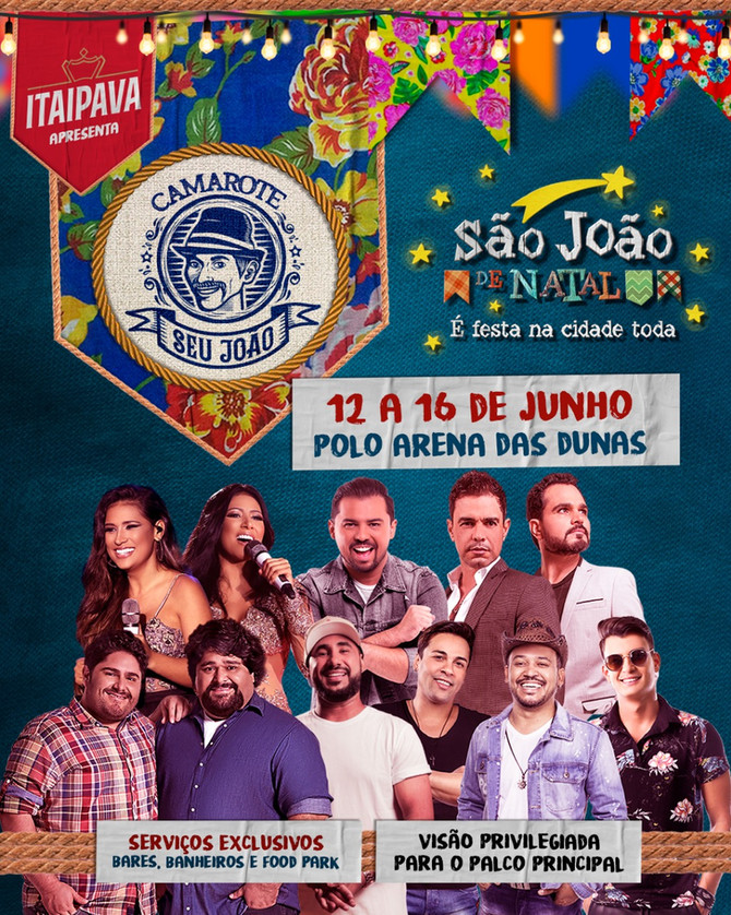 Camarote Seu João chega com área premium no polo Zona Sul de Natal