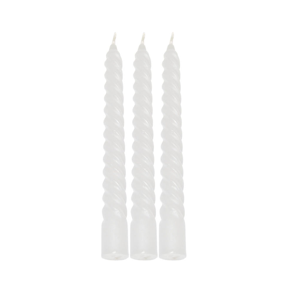 Thumbnail: Fish Brand - Colored Spiral Candle, Set of 3 (4 Hours Burn Time, 2 Pack Bundle)
