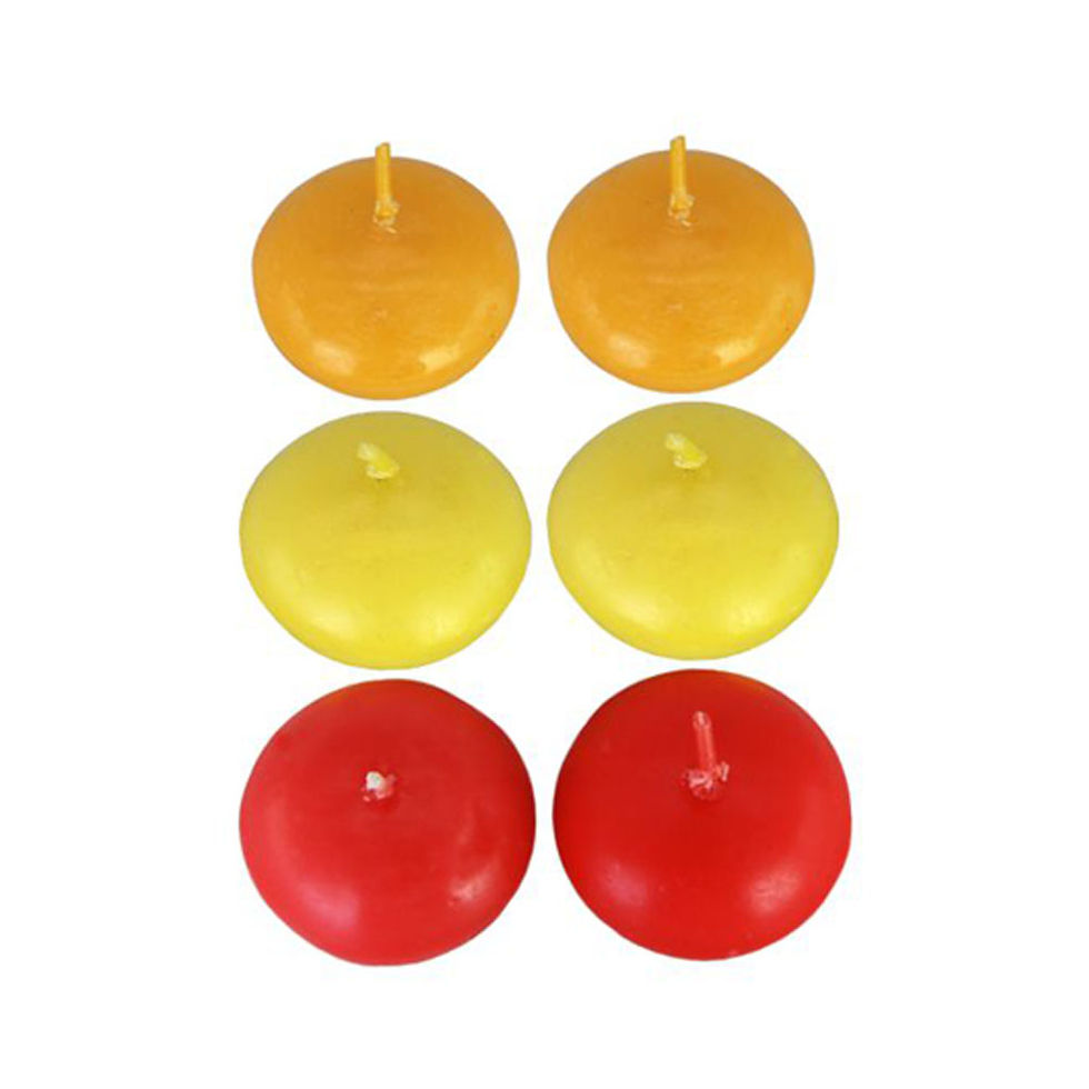 Thumbnail: Fish Brand - Oval Shaped Waterfloater (Colored, 3 Hours Burn Time, 2 Pack Bdl.)