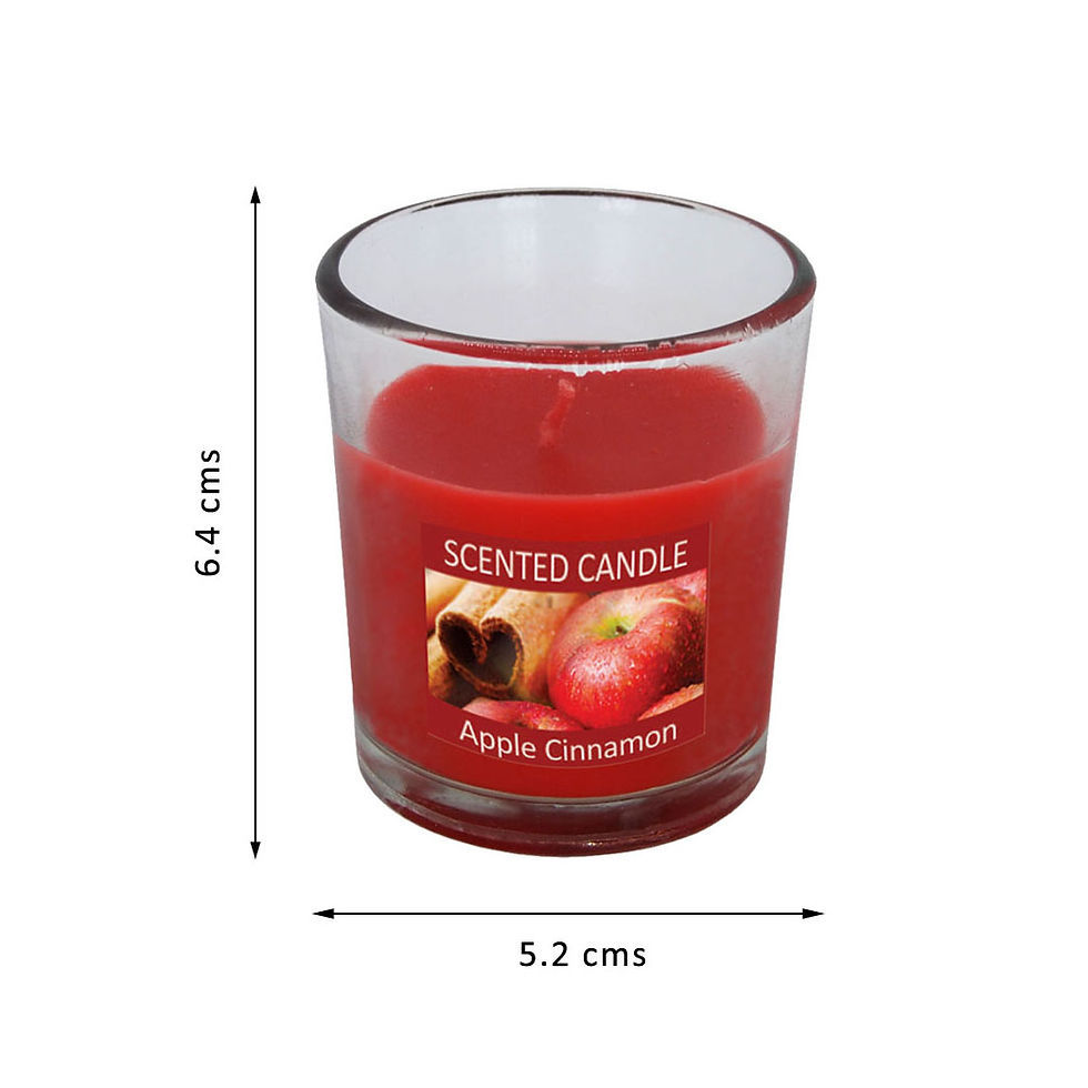 Thumbnail: Fish Brand - Scented Candle in Votive Glass, Set of 2 (Scented, 10 Hours Burn)