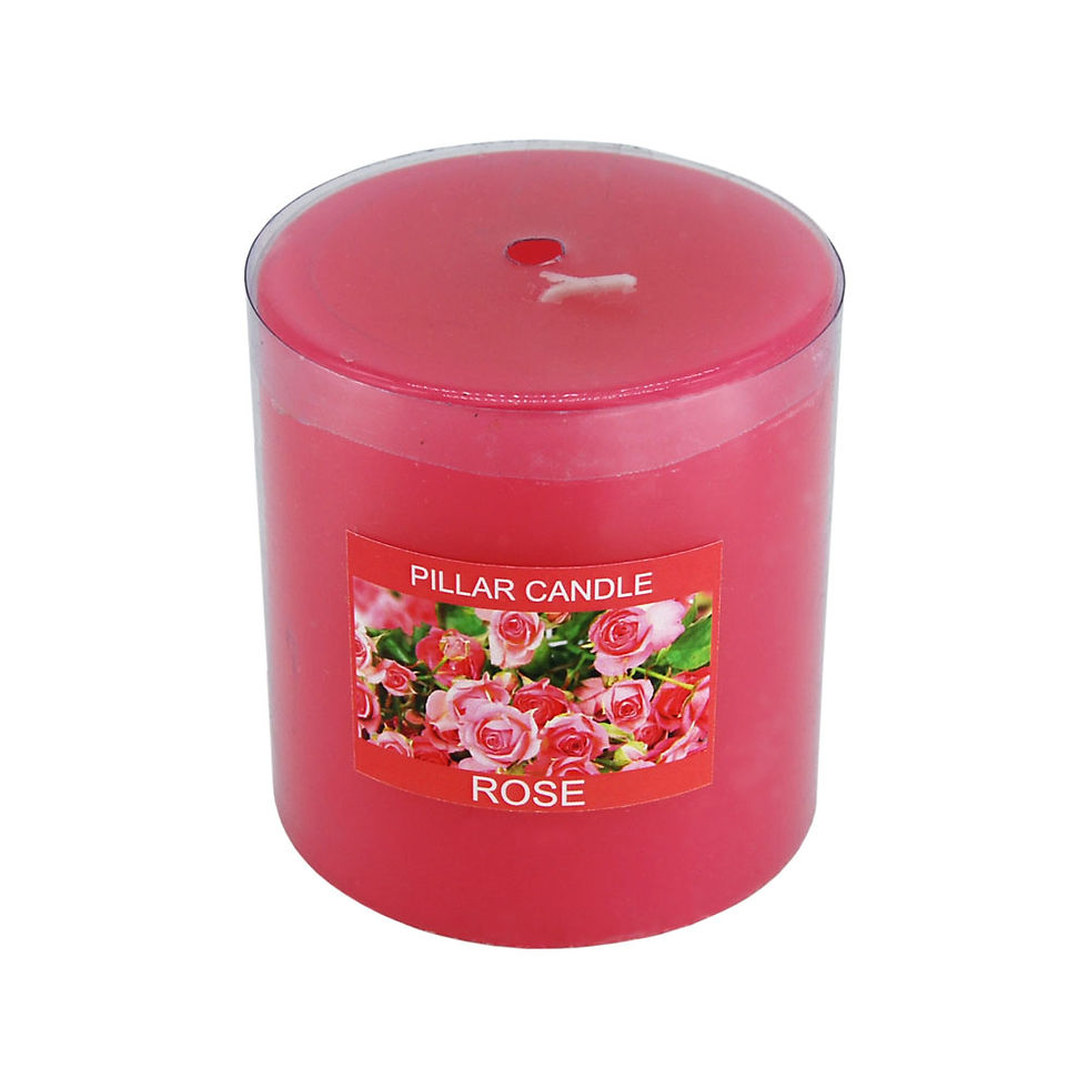 Thumbnail: Fish Brand - Scented Pillar Candle Dia. 3" x Ht. 3" (Colored, 33 Hours Burning)