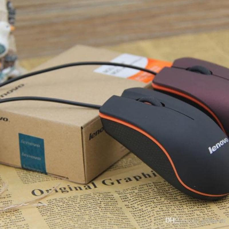 Thumbnail: Lenovo M20 Mini Tiny Wired 3D Optical Mouse